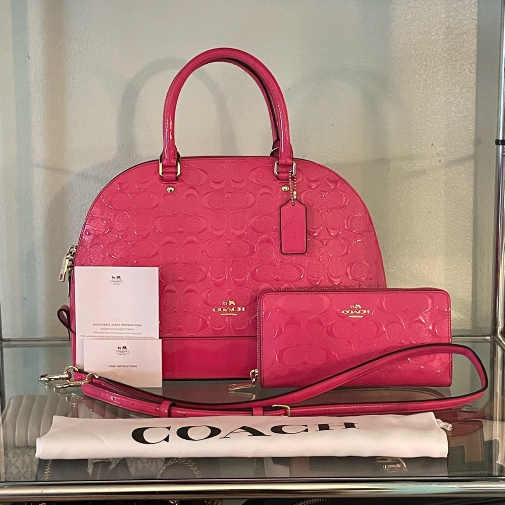 Sierra satchel & wallet set